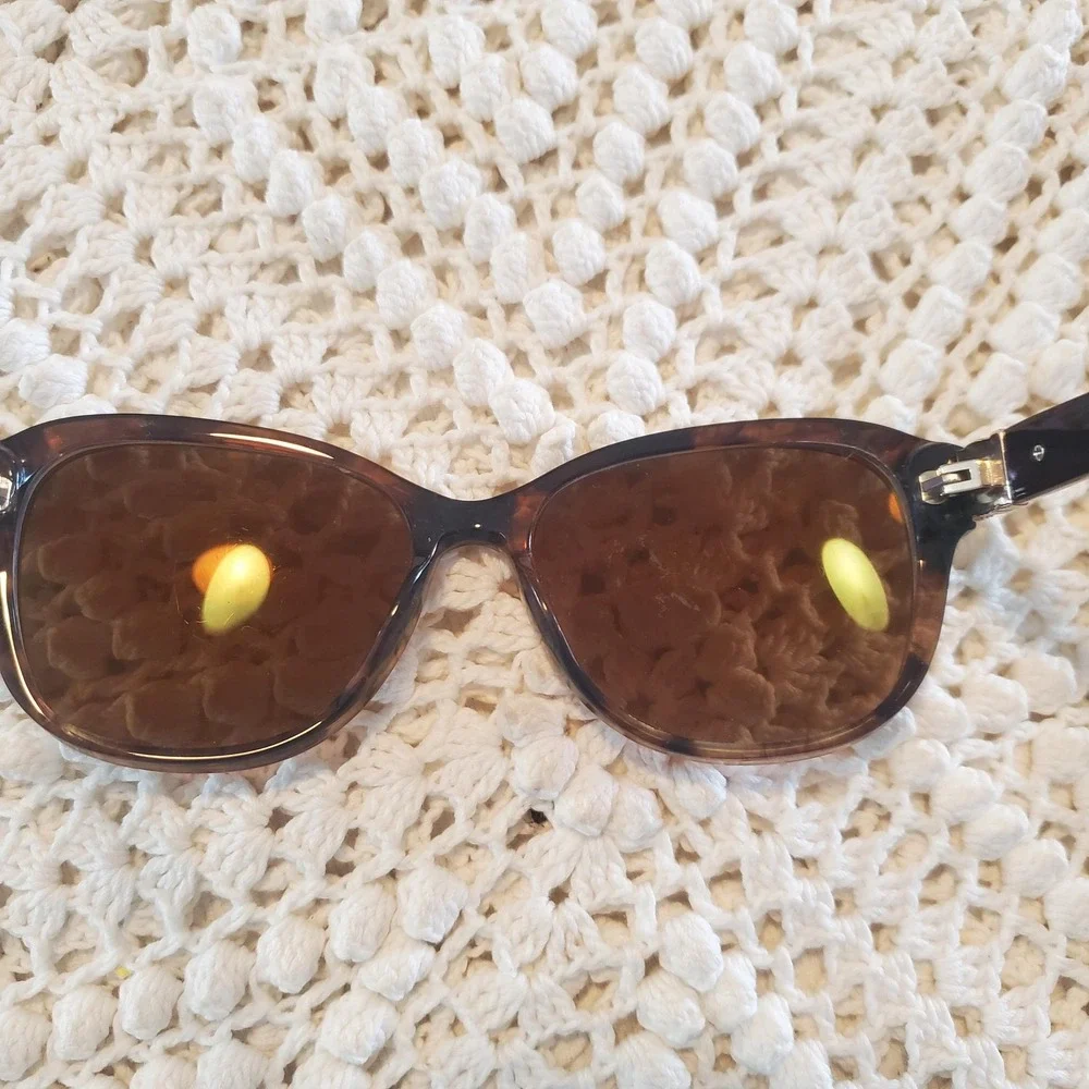 Vera Bradley Sunglasses FRAMES ONLY Brown Heirloom‎ Paisley Beth Floral Print